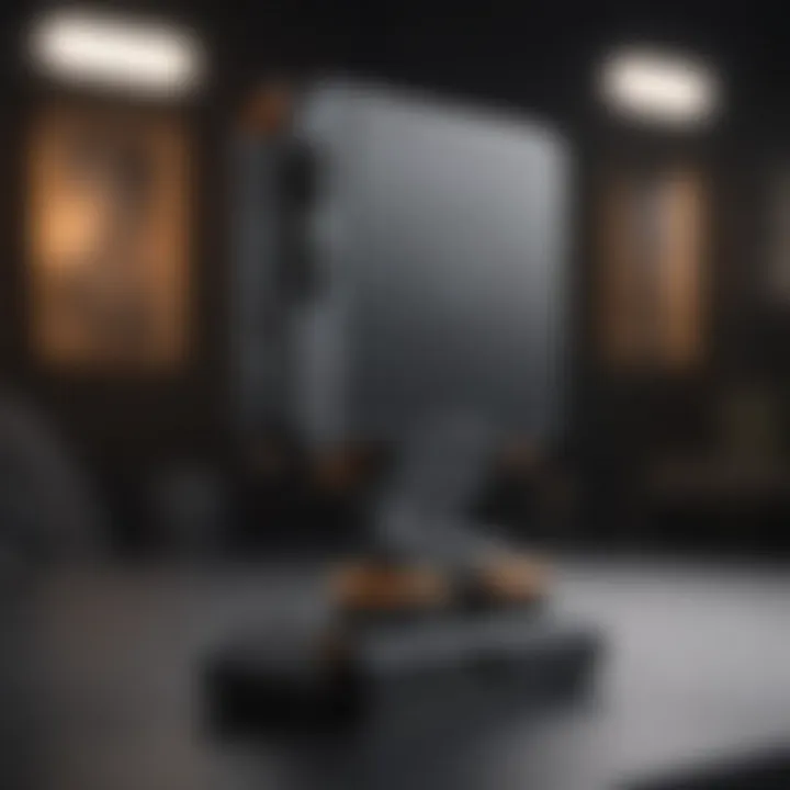 Visual showcasing the design elements of OLED Switch