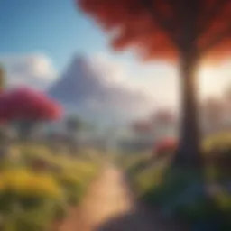 A vibrant landscape from the Galar region