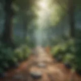 Mystical Pokémon Landscape