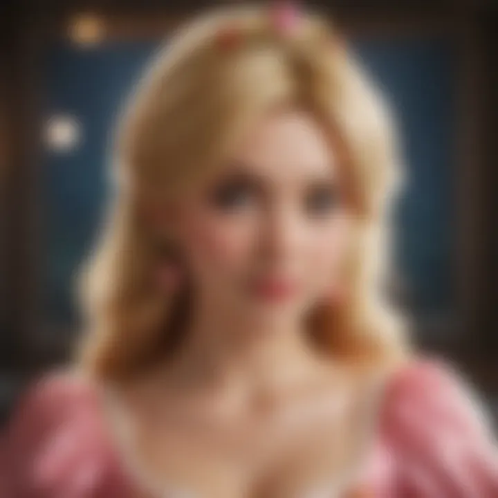 Princess Peach in Super Mario for Wii U