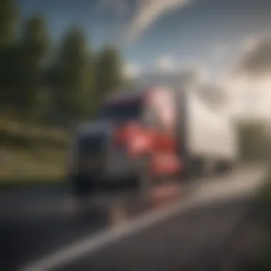 Professional Truck Driver Simulation