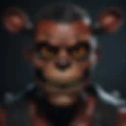 Sinister Animatronic Character in Five Nights at Freddy's