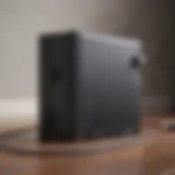 Sleek and modern AC adapter for Nintendo Switch dock