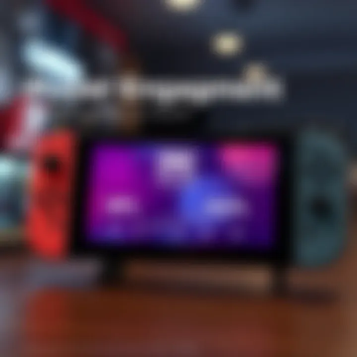 Graphic showing player engagement statistics for Epic Games on Switch.