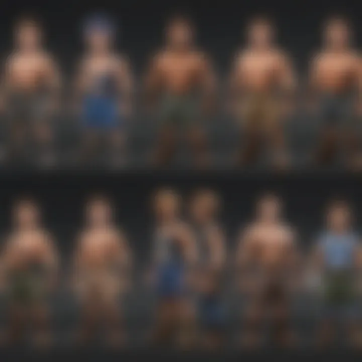 Evolution of characters throughout the Smash Bros series
