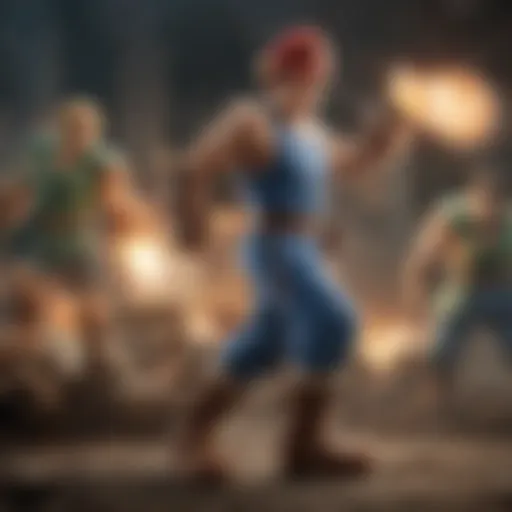 Iconic characters from the Smash Bros franchise