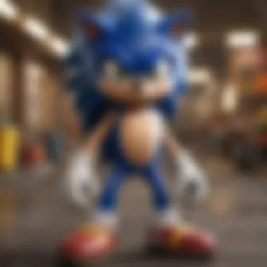 The Iconic Characters Sonic and friends together