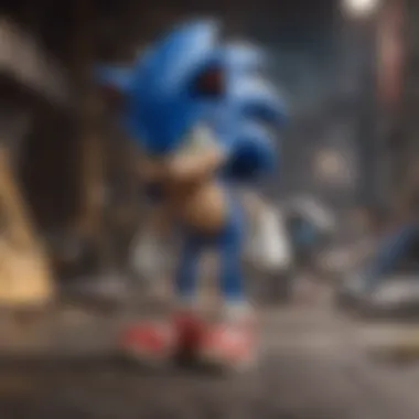 Sonic's Influence on Nintendo Gaming World A dynamic illustration depicting Sonic the Hedgehog Movie 2's impact on Nintendo games enthusiasts