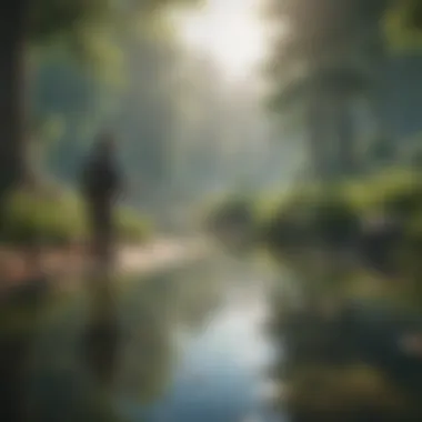 Fishing for Quick Earnings Player catching fish in a serene pond