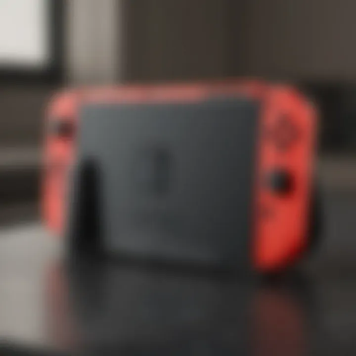 Versatile and comfortable Nintendo Switch charging grip