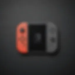 Detailed view of high-quality Nintendo switch replacement parts