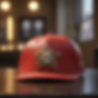 The Symbol of Innovation: Mario's Cap An intricate design of Mario's iconic cap that symbolizes innovation