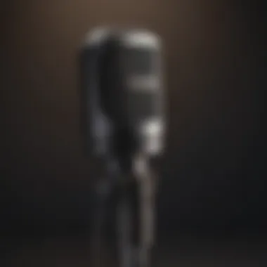 Key Features to Consider A graphic featuring key features to consider when buying a microphone.