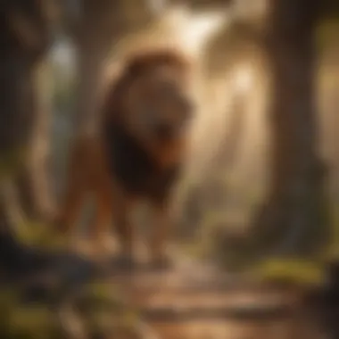 Detailed infographic illustrating the timeline of Lion King games