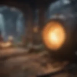 Detailed depiction of immersive gameplay mechanics