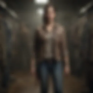 The Walking Dead Apparel Showcase Stylish apparel featuring The Walking Dead designs on display