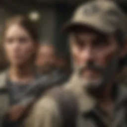 Diverse collection of The Walking Dead collectibles displayed prominently