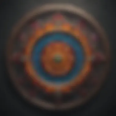 Therapeutic Mandala Illustration