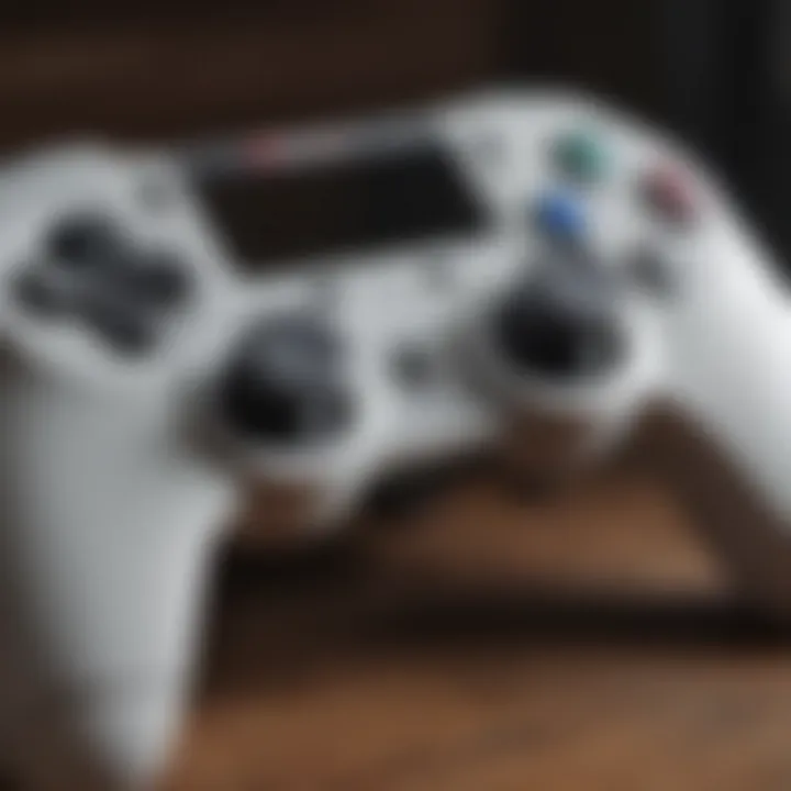 A close-up of a controller reflecting player engagement and aspiration.