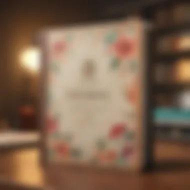Floral Elegance Binder Elegant Animal Crossing Card Binder with Floral Design