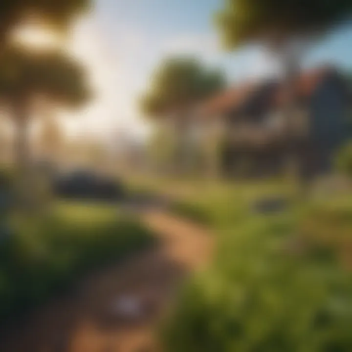 Exploring dynamic Fortnite landscapes