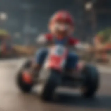 Super Mario Kart Deluxe character selection