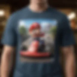 Fashion-forward Mario Kart T-Shirt design