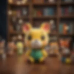 A collection of various Animal Crossing plush toys showcasing different animal characters.