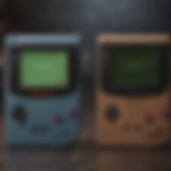 Comparison of various Gameboy Color screen types