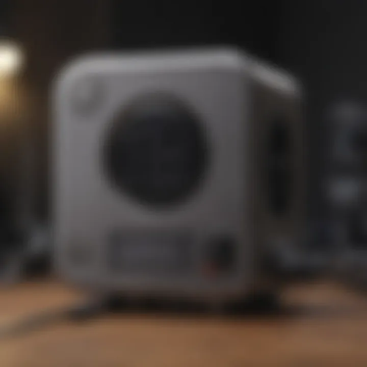 GameCube setup demonstrating optimal cable arrangement