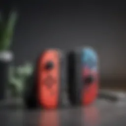 Colorful Joy-Con controllers showcasing various designs