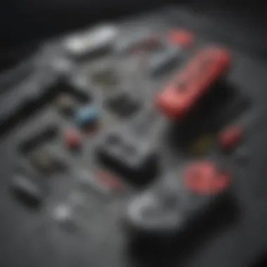Essential Tools for Joy-Con Repair Repair tools laid out for Joy-Con repair