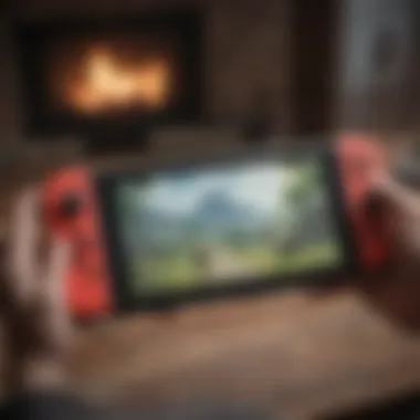 Gamers enjoying various titles on the Nintendo Switch