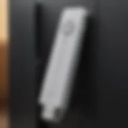 Wii U USB drive connected to the console