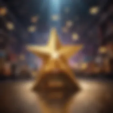 Infinite Entertainment Universe Illustration of a shining star symbolizing the endless entertainment possibilities with Funimation gift card codes