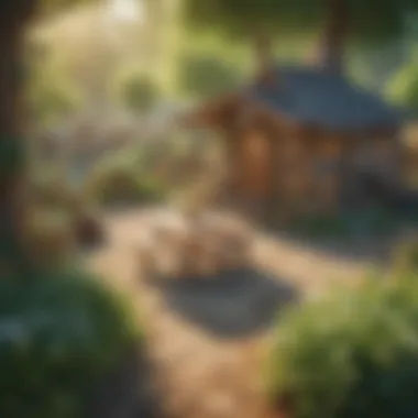 Serene Life in Animal Crossing Village Animal Crossing Village Life