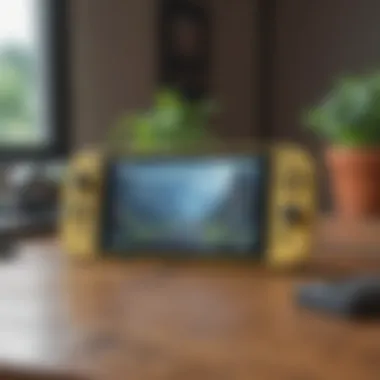 Unique Accessories Nintendo Switch Lite with unique custom accessories