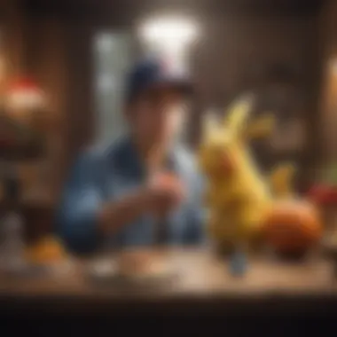 Strategic Countering Trainer strategically countering Psychic-type Pokemon