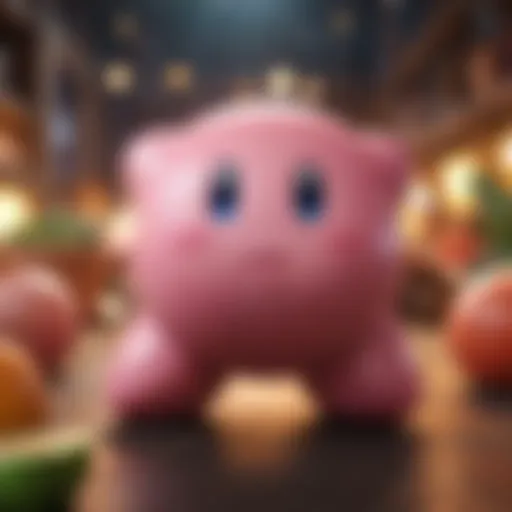 Colorful Kirby Characters