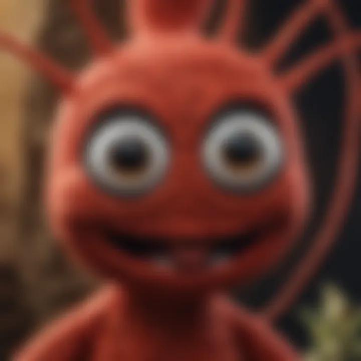 A close-up of the Yarny characters showcasing their intricate design and details