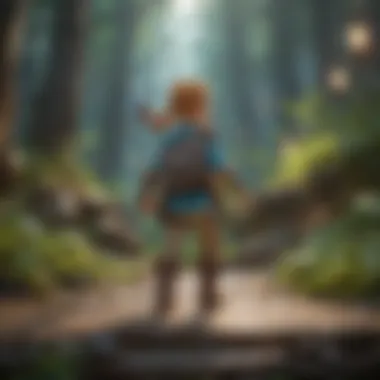 Embarking on an Adventure Adventure-themed BOTW Amiibo Card