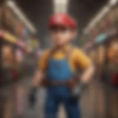 Vibrant Nintendo Characters in a Virtual World Vibrant Nintendo Characters in a Virtual World