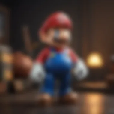 Vibrant Super Mario Toy Figure Vibrant Super Mario Toy Figure