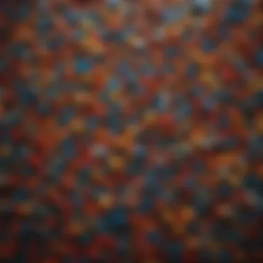 Abstract Lego Artistry Vivid Lego Brick Mosaic