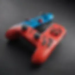 Vivid and Striking Design of Nintendo Switch Red and Blue Controllers