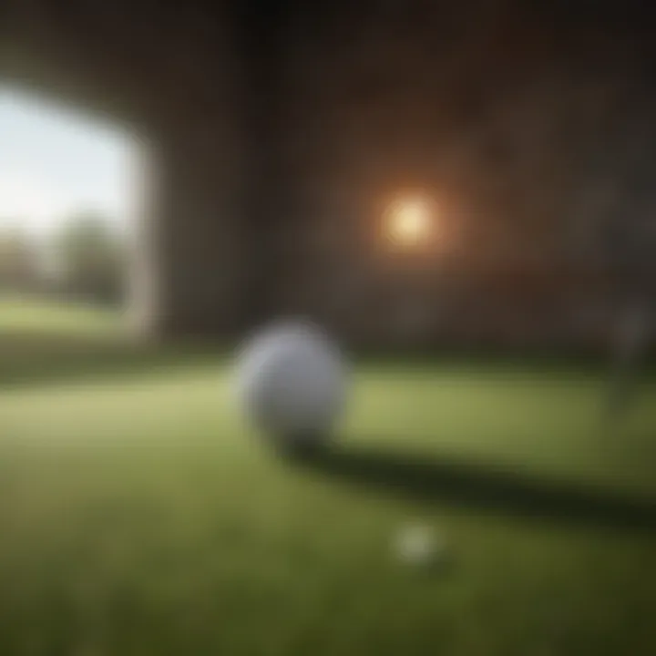 Virtual reality golf game with innovative gameplay features