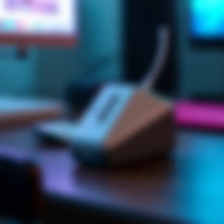 Compact Design of the Wii Network Adapter Wii Network Adapter showcasing its compact design