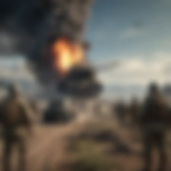 Iconic game cover of a popular World War II conquest title