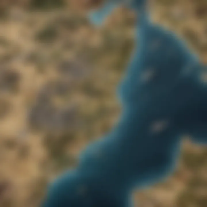 A detailed map showcasing strategic locations in World War II conquest games