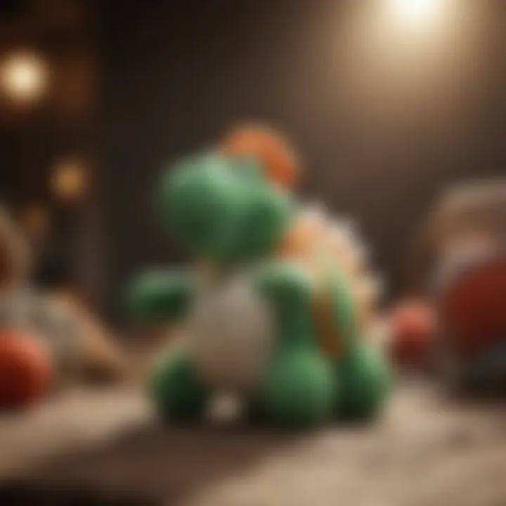 Yarn Yoshi Plush Evolution Through Time